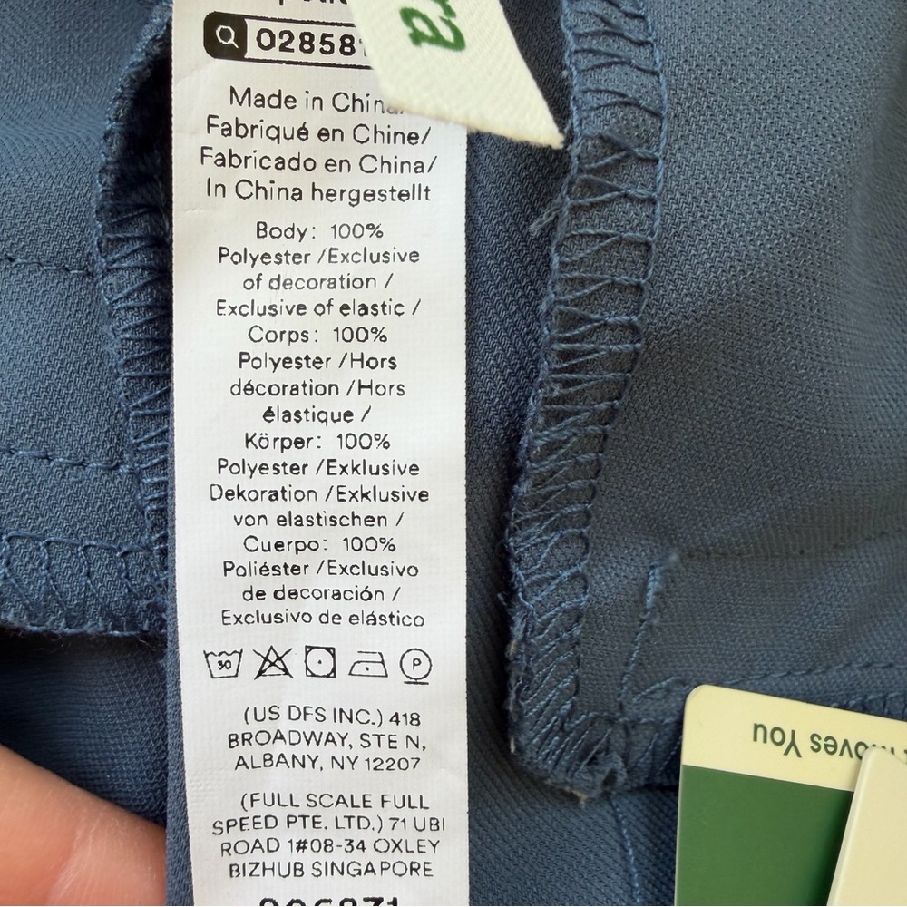 NWT HALARA Slate Blue Trouser Work Pants MP - Picture 8 of 8